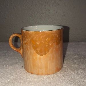 Orange Pearlized mug